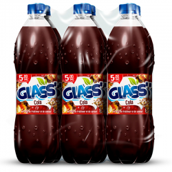 Glass Cola 6x1L