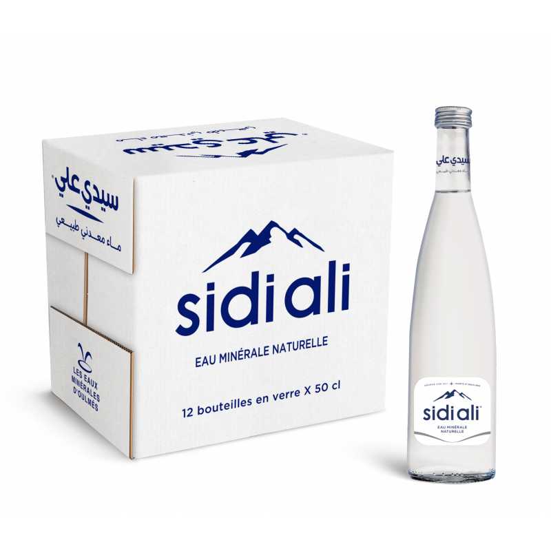 Sidi Ali bouteille verre pack 12x50cl - 2 sur 2