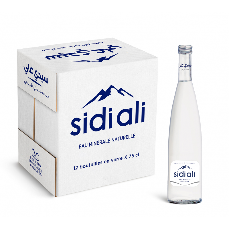 Sidi Ali bouteille verre pack 12x75cl - 2 sur 2