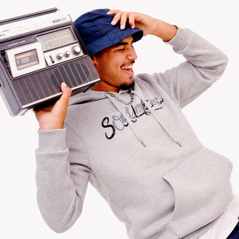 هودي رمادي - للجنسين - 2 sur 3