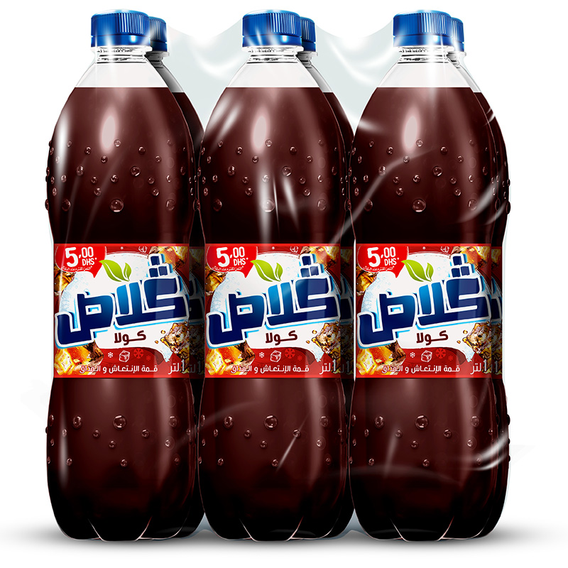 ݣلاص كولا 6×1 لتر - 3 sur 3