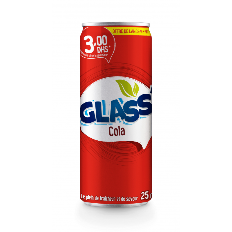 Glass’ Cola Canette 12x25cl