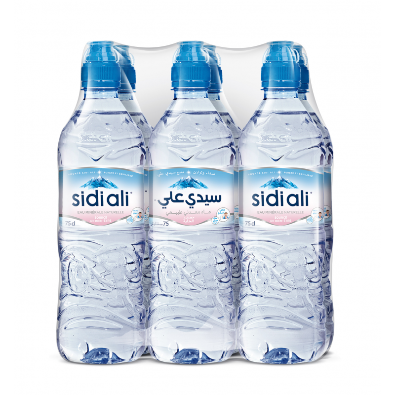 Sidi Ali Bouchon sport pack 6x75cl - 2 sur 2