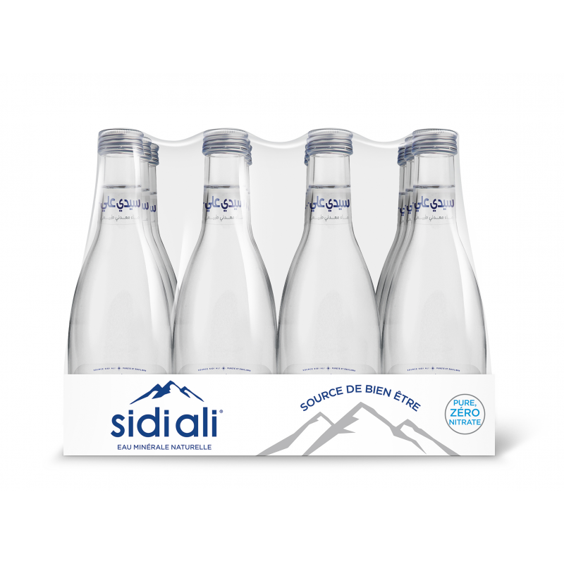 Sidi Ali bouteille verre pack 12x33cl - 2 sur 3