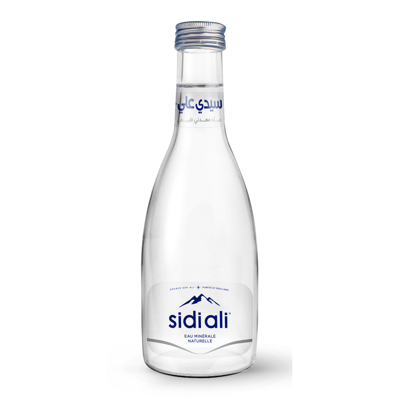 Sidi Ali bouteille verre pack 12x33cl