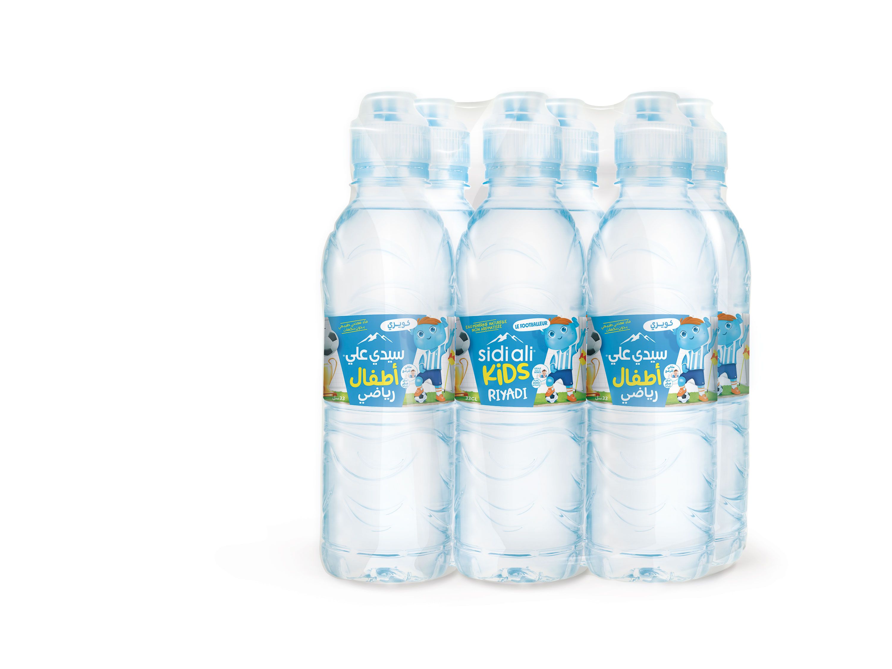 Sidi Ali Kids  pack RIYADI bleu ciel 6x33cl - 2 sur 2