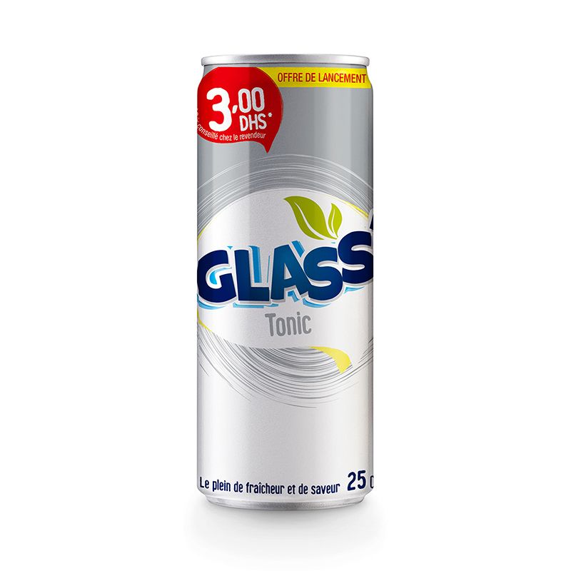 Glass’ Tonic Canette 12x25cl