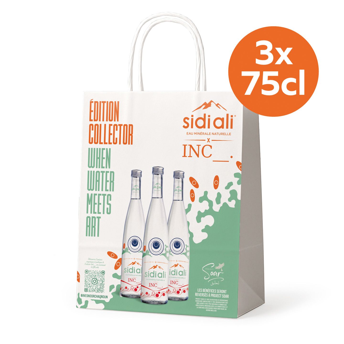 Sidi Ali x INC__. Édition Limitée – Pack Verre 3x75cl - 2 sur 2