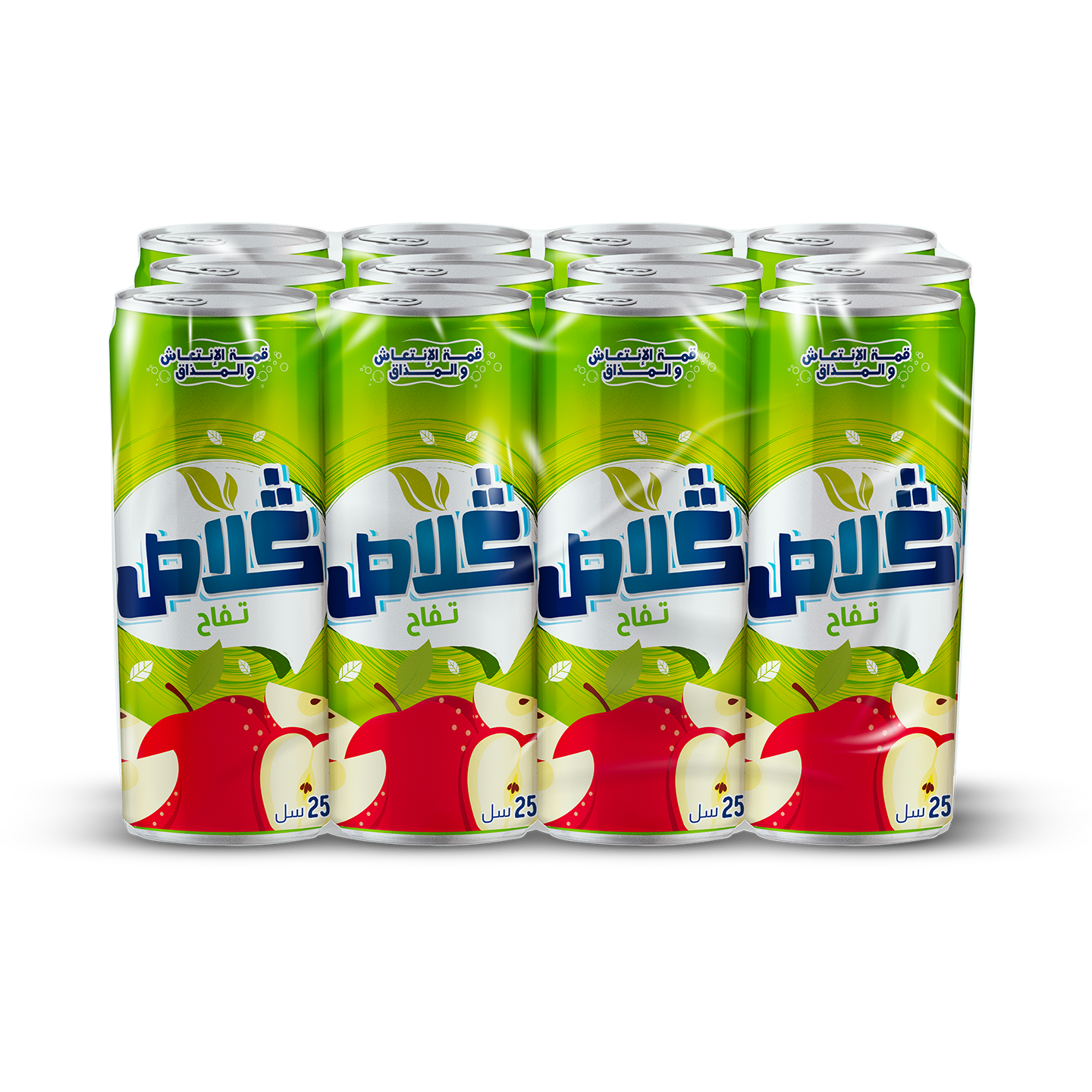 ݣلاص تفاح عبوة پّاك 12×25 سل - 4 sur 4