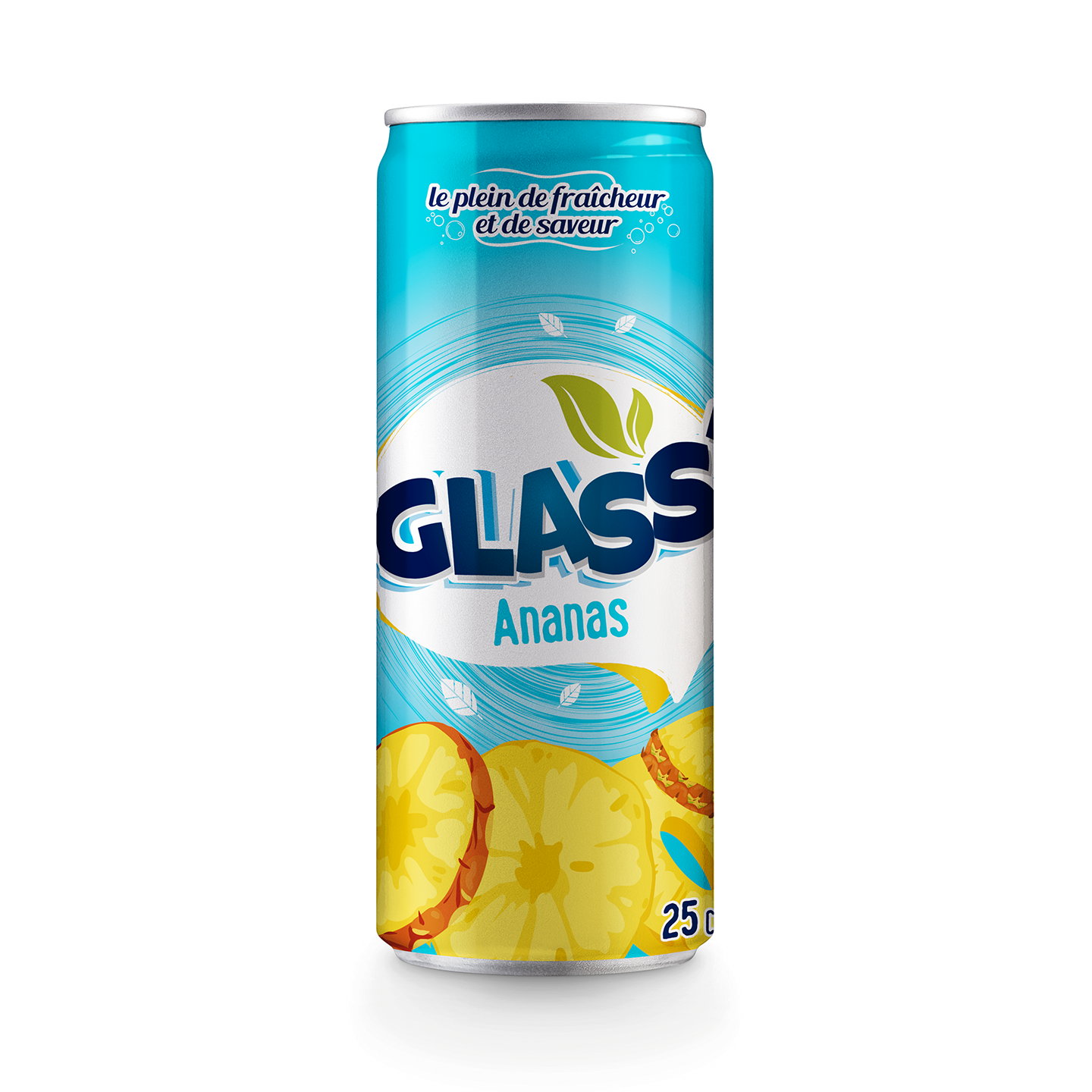 Glass’ ananas Cannette 25 cl - 2 sur 4