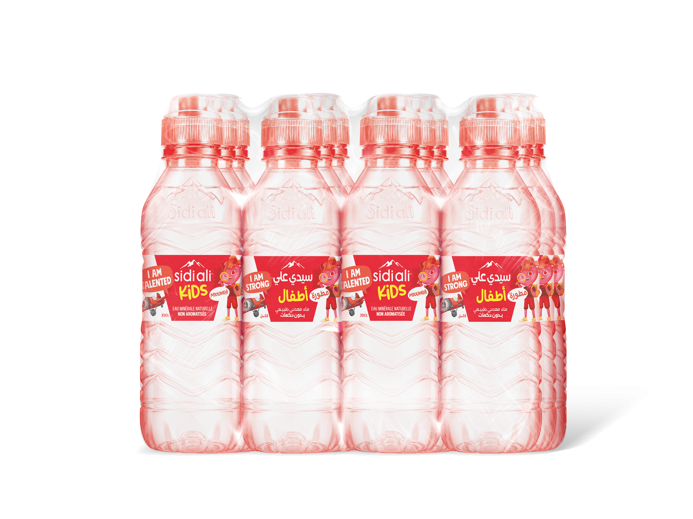 Sidi Ali Kids MTEWRA rouge pack 12x33cl